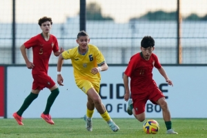 14歲弗朗西斯科-王入選葡萄牙U15隊，本月為球隊出戰(zhàn)3場比賽