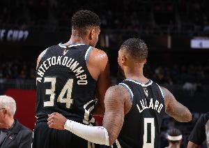 明天雄鹿客戰(zhàn)公牛 字母出戰(zhàn)成疑 利拉德小概率出戰(zhàn)