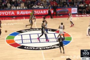 你能把老保羅氣死??尚帕尼持球心不在焉 4秒連續(xù)2失誤葬送比賽