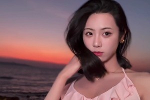 很美！卓識更新社媒曬日常隨筆：海邊落日 該怎么形容這種感覺呢