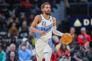 特雷-楊總得分破11000 是歷史第2年輕11000分4000助先生&僅次LBJ