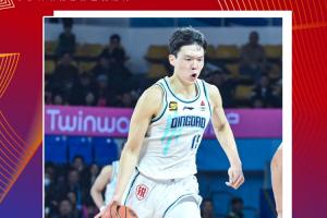 3戰(zhàn)場均21分11板1.7斷3帽！CBA官方：楊瀚森當(dāng)選第七周周最佳球員