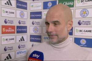 瓜迪奧拉：我們已經(jīng)沒機(jī)會(huì)去爭(zhēng)冠了，輸曼聯(lián)對(duì)信心的影響很大