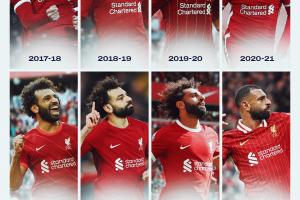 ??曇花8現(xiàn)！薩拉赫連續(xù)8個賽季進球達20個