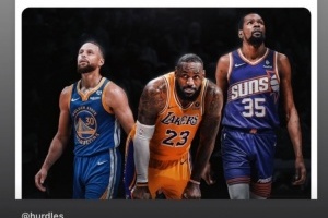 詹姆斯40歲/杜庫威36/哈登35了！奧尼爾轉(zhuǎn)發(fā)：時(shí)代要終結(jié)了