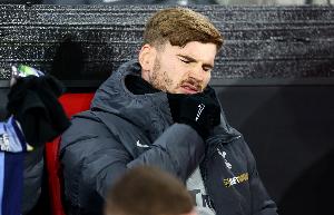 圖片報(bào)：維爾納太弱熱刺極不可能買(mǎi)斷他，萊比錫擔(dān)憂他明夏將歸隊(duì)