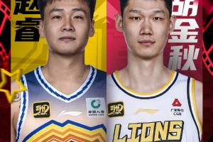 CBA全明星首周投票結(jié)果：胡金秋&趙睿分獲南北區(qū)票王 洛夫頓首發(fā)