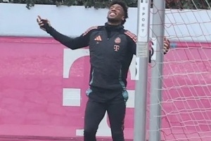 圖片報(bào)：拜仁進(jìn)行了新年首次訓(xùn)練，科曼和格納布里回歸合練