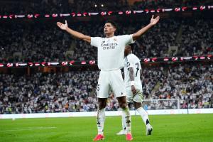 你也請大羅？貝林把球衣塞球褲本場破門，此前姆總同款操作4場4球