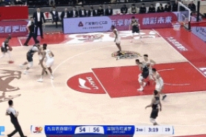 風(fēng)云突變！多米尼克-瓊斯三分帶隊(duì)反超 吉林最多曾落后25分