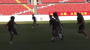 中國女足結(jié)束第二場教學(xué)賽，1-4負(fù)于廣東銘途U15男足