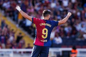 7球，本菲卡是萊萬歐冠中進球并列最多的對手