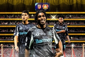 勒沃庫森發(fā)布對陣馬競海報：弗林蓬、帕拉西奧斯、塔普索巴出鏡