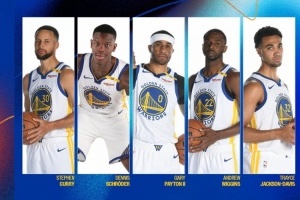 勇士VS凱爾特人首發(fā)：庫里 施羅德 維金斯 佩頓二世 TJD