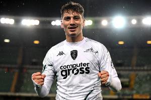 斯基拉：意甲多隊(duì)關(guān)注S-埃斯波西托，恩波利可500萬(wàn)歐從國(guó)米買斷