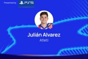 雙響+絕殺！官方：阿爾瓦雷斯當(dāng)選馬競(jìng)vs勒沃庫(kù)森全場(chǎng)最佳