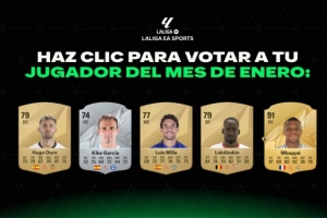 西甲1月最佳球員候選：姆巴佩領銜，盧克巴基奧、杜羅入選