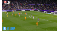差點(diǎn)戴帽，姆巴佩與貝林厄姆撞墻配合，小角度爆射擊中邊網(wǎng)