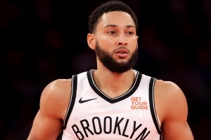 ??本-西蒙斯7年NBA生涯至今三分球合計36中5 命中率13.9%