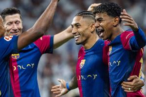 西甲創(chuàng)造重大機(jī)會榜：拉菲尼亞壓亞馬爾居首，魔笛、明格薩在列