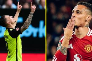 當(dāng)初也是如此驚艷??9500萬(wàn)安東尼曼聯(lián)生涯前3場(chǎng)3球 此后93場(chǎng)9球