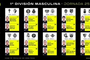 西甲第25輪裁判安排：維加執(zhí)法巴薩客戰(zhàn)拉帕，費(fèi)爾南德斯主裁皇馬