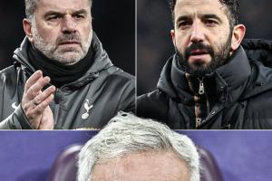 神劇本?穆帥若想歐聯奪冠，可能連碰羅馬、曼聯、熱刺三支老東家