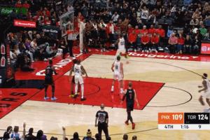 心里苦啊！太陽追到2分??猛龍3分鐘連進7個三分直接殺死比賽