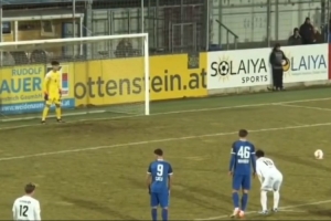 SV霍恩2-1逆轉(zhuǎn)福伊茨貝格，劉邵子洋多次撲救并撲出一個(gè)點(diǎn)球