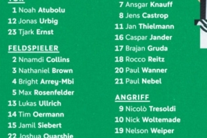 德國(guó)U21大名單：沃爾特馬德、烏爾比希、克瑙夫、萬(wàn)納爾入選