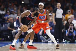 有機會嗎??？完全體快船明日大戰(zhàn)雷霆 ESPN預(yù)測快船勝率44.1%