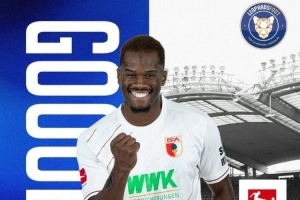 15秒！奧格斯堡前鋒埃森德替補(bǔ)秒破門，04-05賽季以來德甲最快