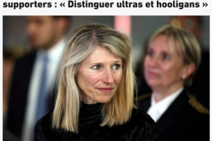 整治球迷亂象！法國體育部長：區(qū)分足球流氓 需便衣警察進入看臺