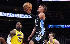 特雷-楊生涯91次單場(chǎng)30分10助歷史第4 大O斷檔第1老詹哈登并列第2