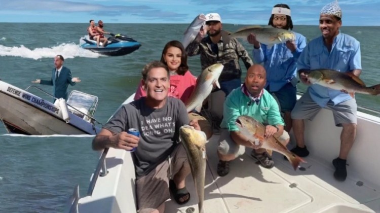 TNT曬各隊(duì)釣魚圖：哈里森獨(dú)自沉船???♂?老詹開游艇帶走盧卡