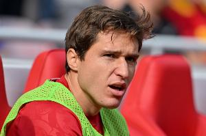 給個(gè)機(jī)會(huì)？基耶薩一共上了4場(chǎng)33分鐘，剩4輪得再上一場(chǎng)才能拿獎(jiǎng)牌