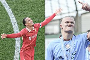 雙雄爭霸??近8個(gè)賽季英超：曼城6冠，利物浦2冠