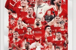 蒂亞戈祝賀利物浦奪冠：祝賀小伙子們！YNWA