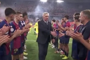 廣州蒲公英俱樂部再發(fā)長文：巴薩隊員列隊歡送安帥詮釋體育精神