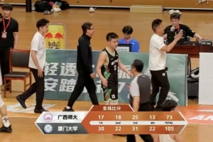 ??CUBAL附加賽-劉振宇22+10 馮英帥22分 廈門大學(xué)大勝廣西師大