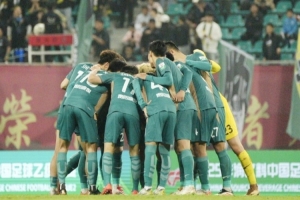 中乙聯(lián)賽預(yù)賽階段（第8輪），貴州筑城競(jìng)技1-0泉州亞新