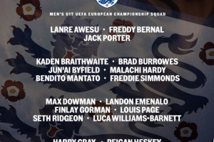 英格蘭隊(duì)公布U17歐錦賽名單：道曼、埃梅納洛、恩古莫哈在列