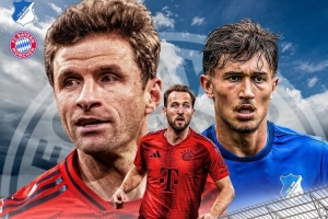 拜仁發(fā)布德甲收官戰(zhàn)海報(bào)：穆勒、凱恩、比紹夫出鏡