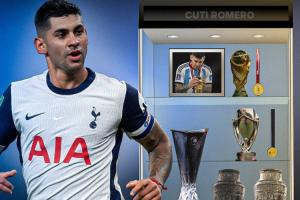 冠軍中衛(wèi)??羅梅羅生涯5次決賽全奪冠，5場(chǎng)基本打滿&4場(chǎng)實(shí)現(xiàn)零封