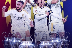 僅剩一人在皇馬！歷史上僅克羅斯、卡瓦哈爾、魔笛和納喬6奪歐冠