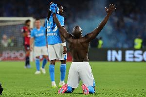 本賽季意甲電視轉(zhuǎn)播分成排名：那不勒斯1570萬歐第一，國米1320萬