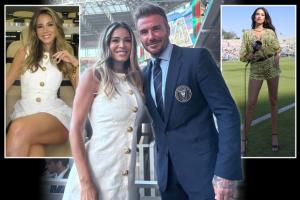 場外靚麗風(fēng)景線??世俱杯女主持秀美腿，卡里烏斯妻子依舊動人