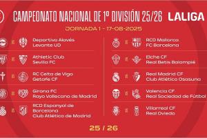 西甲賽程公布：首輪巴薩客戰(zhàn)馬洛卡，皇馬vs奧薩蘇納