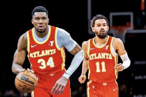 特雷-楊曬沙漏表情包 評論區(qū)被字母哥“刷屏”：揚尼斯要來老鷹了