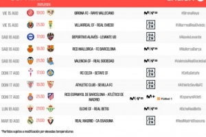 西甲首輪開球時(shí)間：巴薩8月17日1:30首戰(zhàn) 皇馬8月20日3:00比賽